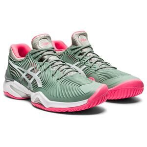 Asics Court FF 2 Women Shoes Comfort shock absorption Slate Grey/White 8 B